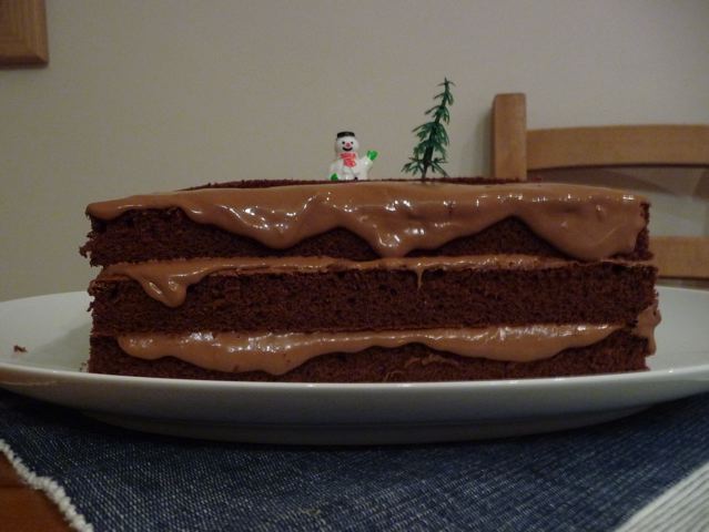 Dan Lepard chocolate layer cake