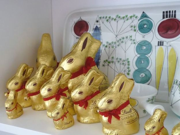 Those golden bunnies...