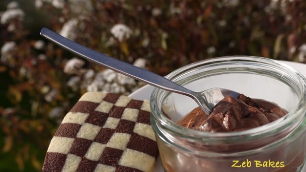 Dan Lepard checkerboard biscuits and mousse Dan Lepard checkerboard biscuits and mousse