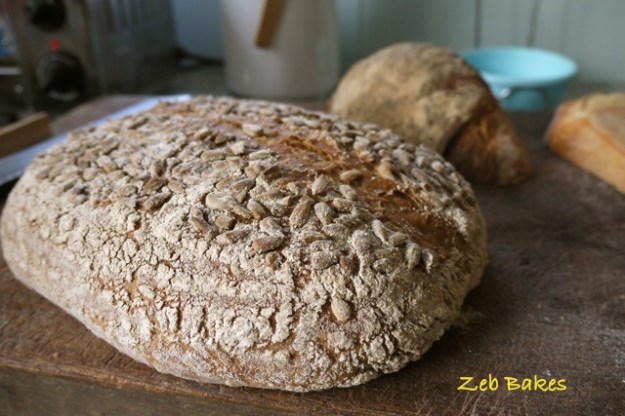 Hamelman's Sunflower Seed Bread with Paté Fermentée