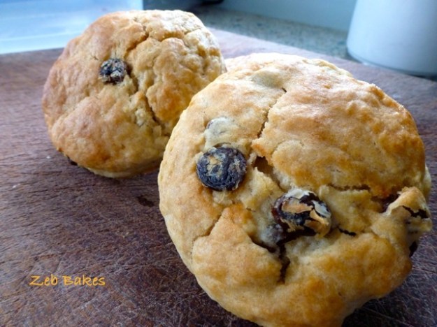 Soft and Creamy Kombucha Scones