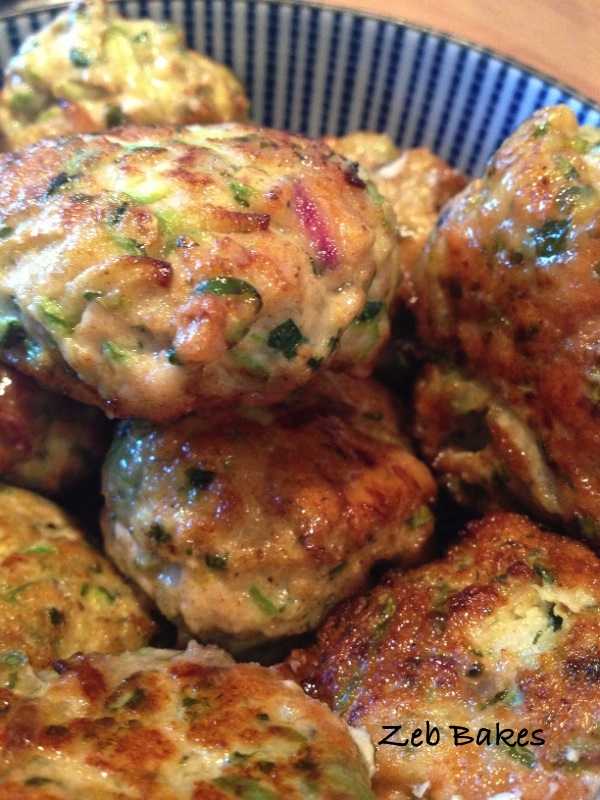 Ottolenghi Turkey and Courgette Meatballs from Jerusalem