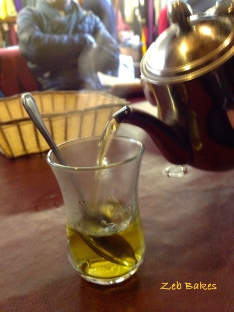 Fresh Mint Tea at Matina in St Nicholas's Market, Bristol